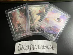 Pokemon SCV 151: Charizard 199/165, Charmeleon 169/165, Charmander 168/165 LP US - Image 1