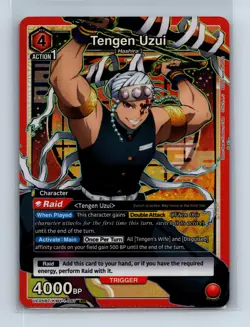 Union Arena Demon Slayer Tengen Uzui SR KMY-1-087 English in NM - Image 1