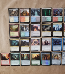MTG Commander Tribal Lot of 34 'Gate' Non-Basic Land Card Collection (LP to NM) - Image 3