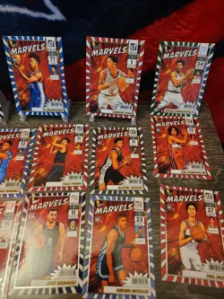 2025-26 Panini Donruss Basketball - 39 Net Marvels Insert Card Lot - VJ, Fears - Image 5