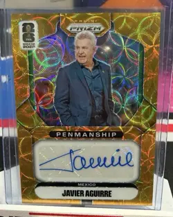 2026 Panini Prizm Soccer FIFA World Cup Javier Aquirre Choice GOLD AUTO /10 - Image 1