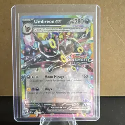 Pokemon Umbreon ex Promo Holo Prismatic Evolutions 060/131 280 HP Stage 1 Card - Image 1