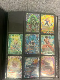 Bandai Dragon Ball Super Card Game 104-Card Foil Binder Lot BT1 World MT 2017 - Image 1