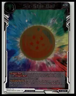 Six-Star Ball Foil Promo Promotion Cards P-168 NM - Image 1
