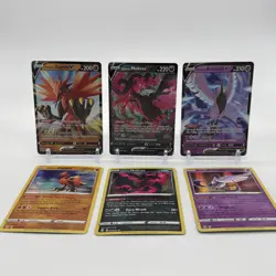 Galarian Moltres, Galarian Articuno, Galarian Zapdos - 6 Card Pokemon Set NM ALL - Image 1