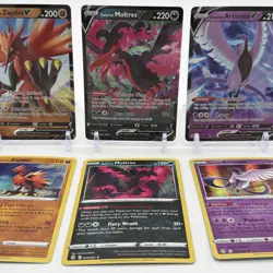 Galarian Moltres, Galarian Articuno, Galarian Zapdos - 6 Card Pokemon Set NM ALL - Image 3