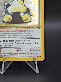 Snorlax 11/64 1st Edition Holo Foil ITALIAN Jungle WoTC Vintage Pokemon TCG LP - Image 5