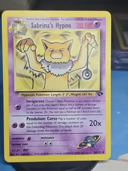 Sabrina's Hypno Gym Challenge 56/132 Uncommon Regular Unlimited Pokemon Card - Image 1
