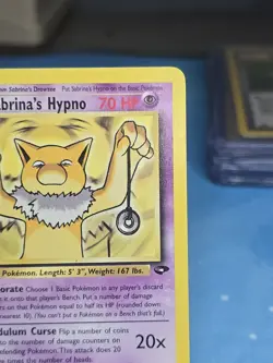Sabrina's Hypno Gym Challenge 56/132 Uncommon Regular Unlimited Pokemon Card - Image 4