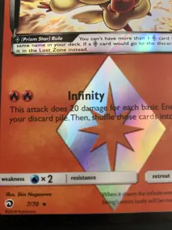 Pokemon TCG Victini Prism Dragon Majesty 7/70 Holo Holo Rare - Image 3
