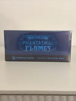 Pokemon TCG Phantasmal Flames Pokemon Center ETB Elite Trainer Box Sealed - Image 5