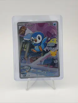 Pokemon TCG Piplup 042 First Partners 30th Anniversary Black Star Promo NM RARE - Image 1