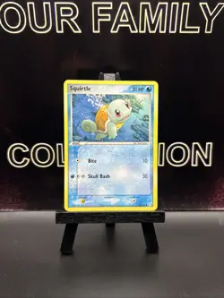 Pokemon - Squirtle 63/100 Common Ex Crystal Guardians - Image 1