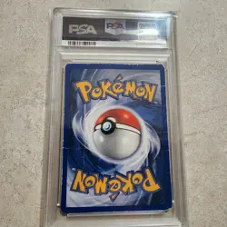 Pokemon Yanma Neo Discovery Unlimited Edition Holo Rare 17 PSA 1 Poor - Swirl - Image 3
