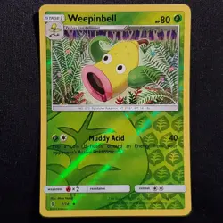 Weepinbell 2/145 Reverse Holo Uncommon Guardians Rising Pokemon Near Mint - Image 1