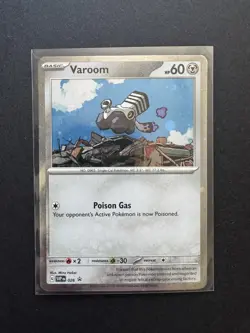 Pokemon TCG - Paldea Evolved - Varoom - SVP 026 - Black Star Promo - Cosmo Holo - Image 1