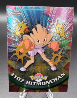 2000 Topps Chrome Series 2 - Pokemon Hitmonchan #107 - Image 1