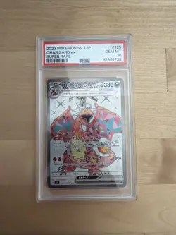 2023 Charizard EX SV3 JP Super Rare Gem MT PSA 10 Japanese Pokemon - Image 1