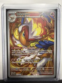 Pokemon TCG: Infernape 173/167 SV:Twilight Masquerade - Image 1