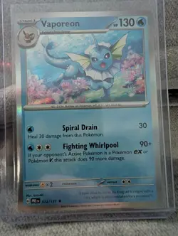 Pokemon TCG Prismatic Evolutions Reverse Holo Eevee & Eeveelutions Lot 9 - Image 5