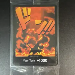 Bandai One Piece Card Game DON!! Card "Your Turn +1000" 2023 English - Image 1