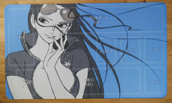 One Piece OP TCG CCG Custom Playmat Mouse Pad Trading Card Game - Nico Robin - Image 1