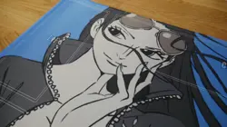 One Piece OP TCG CCG Custom Playmat Mouse Pad Trading Card Game - Nico Robin - Image 2