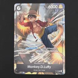 One Piece TCG Monkey D. Luffy P-035 Event Promo English - NM - Image 1