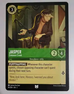 Disney Lorcana TCG The First Chapter: Jasper (081/204) - Uncommon - Near Mint - Image 1