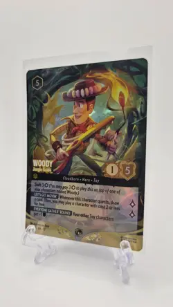 Disney Lorcana Woody - Jungle Guide Top 8 Set Championship Promo Enchanted - Image 3