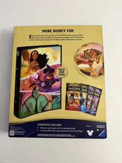 Disney Lorcana TCG The First Chapter Portfolio + 4 Booster Packs - Image 2