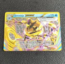 Pokemon TCG Greninja BREAK 41/122 Breakpoint Rare English Holo 2016 - NM - Image 1