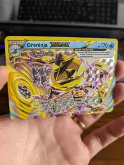 Pokemon TCG Greninja BREAK 41/122 Breakpoint Rare English Holo 2016 - NM - Image 2