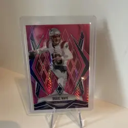 2025 Panini Phoenix - Drake Maye #111 Pink Hyper /299 - Image 4