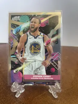 2025-26 Topps Cosmic Chrome Base #18 Stephen Curry Warriors - Image 1