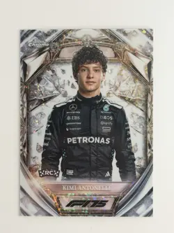 Kimi Antonelli 2025 Topps Chrome Formula 1 F1 Diamond Anniversary Base - Image 1