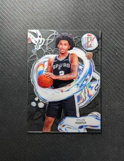 Dylan Harper 2025-26 Topps Signature Class Acetate Fluidity SSP RC Spurs #FD-19 - Image 1