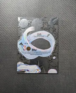 Dylan Harper 2025-26 Topps Signature Class Acetate Fluidity SSP RC Spurs #FD-19 - Image 2
