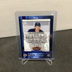 2025-26 UD extended series Dalibor Dvorsky power play rookies gold /25 - Image 2