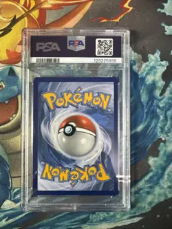 2021 POKEMON SM BLACK STAR PROMO #SM247 FULL ART/RESHIRAM & CHARIZARD GX PSA 8 - Image 2
