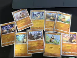 Custom Listing Cubone & Mimikyu | Thai Language 21x Pokemon Cards Total Holo Gx - Image 1