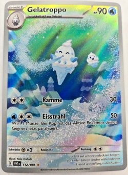Gelatroppo [PoKeMon | Weiße Flammen 112/086 | NM | Illustration Rare] Deutsch - Image 1