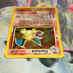 Charizard ~ 4/102 ~ Holo ~ BASE SET ~ DAMAGED PLAY ~ Pokemon Card - Image 2