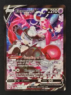 Enamorus V TG18/TG30 Holo Lost Origin Trainer Gallery Pokemon Holo NM - Image 1