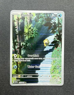 Pokemon TCG Psyduck Illustration Rare SV: Scarlet & Violet 151 175/165 NM - Image 1