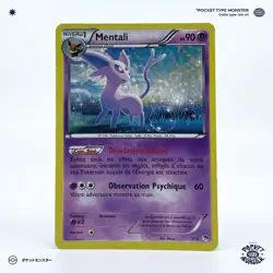 MENTALI 7/12 McDonald's Promo HOLO M13 VF FR Carte Pokemon - Image 2