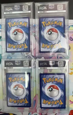 PSA 10 Evee Umbreon Sylveon Leafeon Pokemon Chinese Gem Pack VOL.2 - Image 2