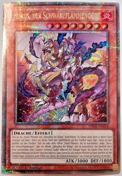 Horus, der Schwarzflammengott [Yu-Gi-Oh! PHNI-DE118 NM (Quarter Century Rare)] - Image 1
