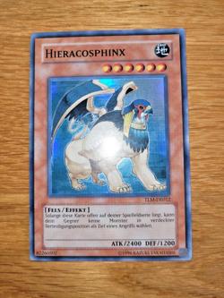 YuGiOh Hieracosphinx TLM-DE012 Super Rare 1. Auflage Deutsch - Image 1