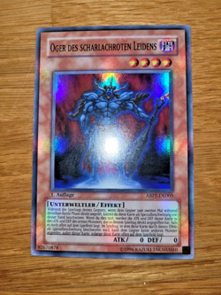 YuGiOh Oger des Scharlachroten Leidens ABPF-DE005 Super Rare Deutsch 1. Auflage - Image 1